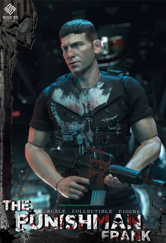 Present Toys PT-SP38 The Punisher Frank Castle 1/6 Scale Collectible Figure