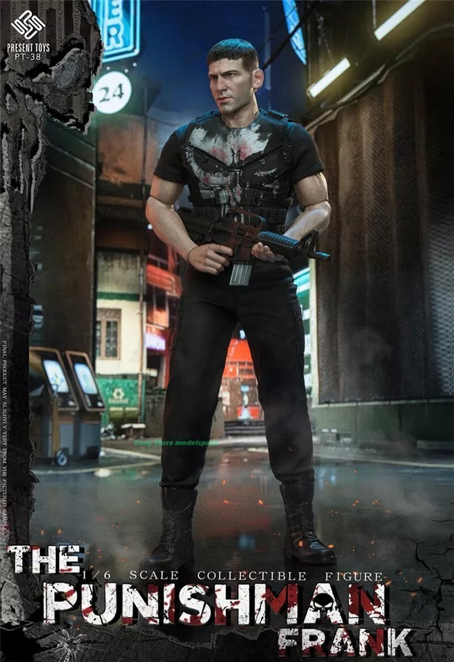 Present Toys PT-SP38 The Punisher Frank Castle 1/6 Scale Collectible Figure