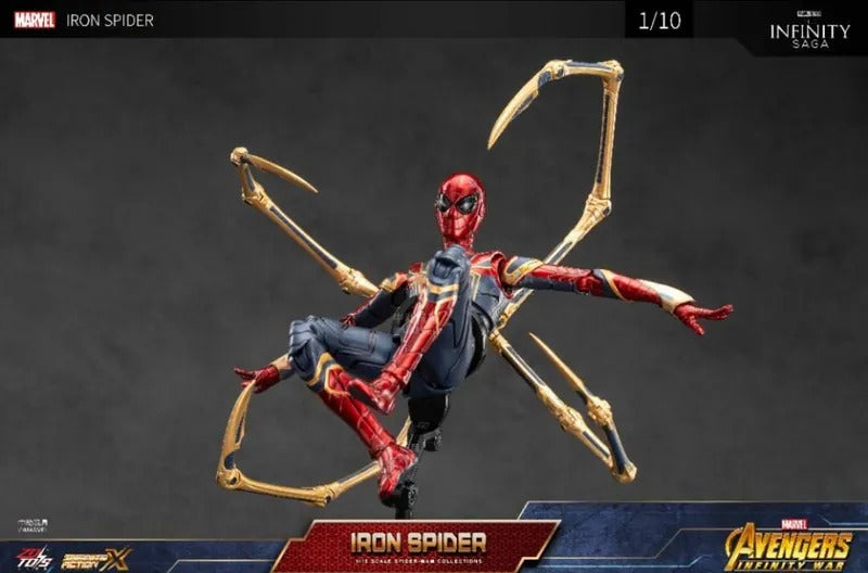 ZD Toys 1913-04 Iron Spiderman 2.0 Version 1:10 Scale Collectible Figure