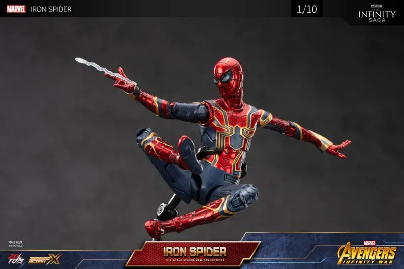 ZD Toys 1913-04 Iron Spiderman 2.0 Version 1:10 Scale Collectible Figure