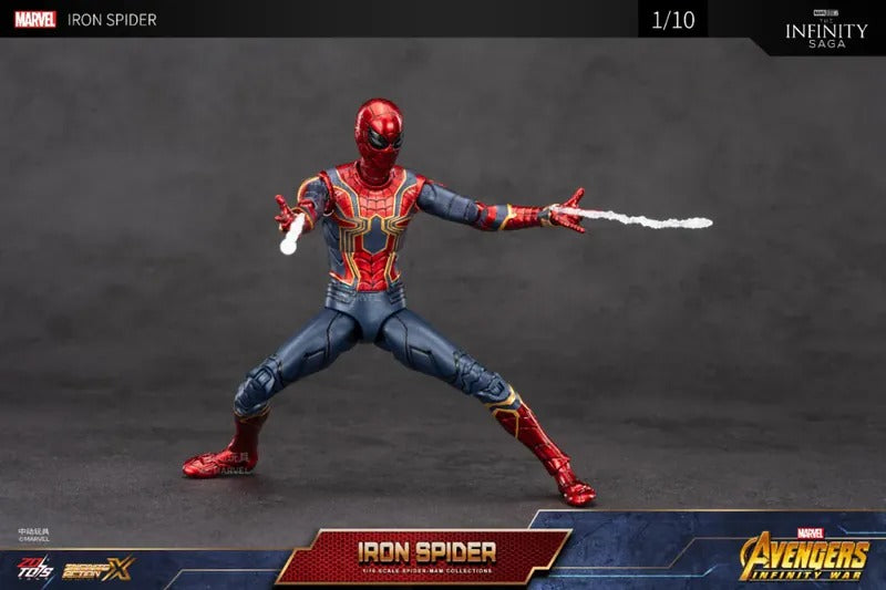 ZD Toys 1913-04 Iron Spiderman 2.0 Version 1:10 Scale Collectible Figure