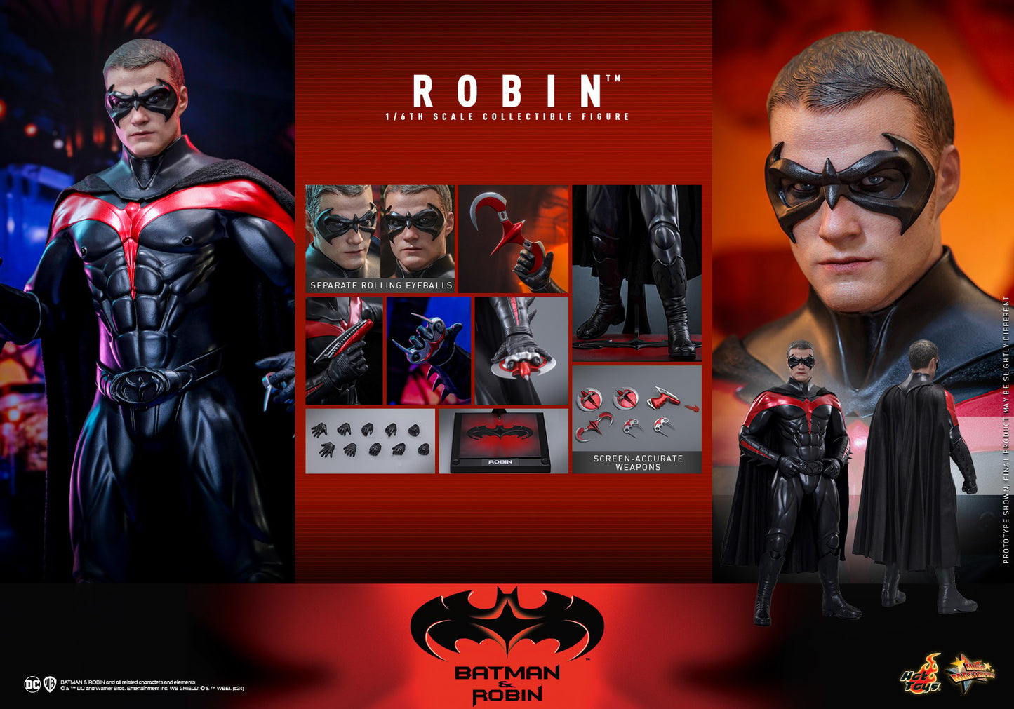 Preoder Hot Toys - MMS787 - Batman & Robin - Robin - 1/6 Scale Collectible Figure