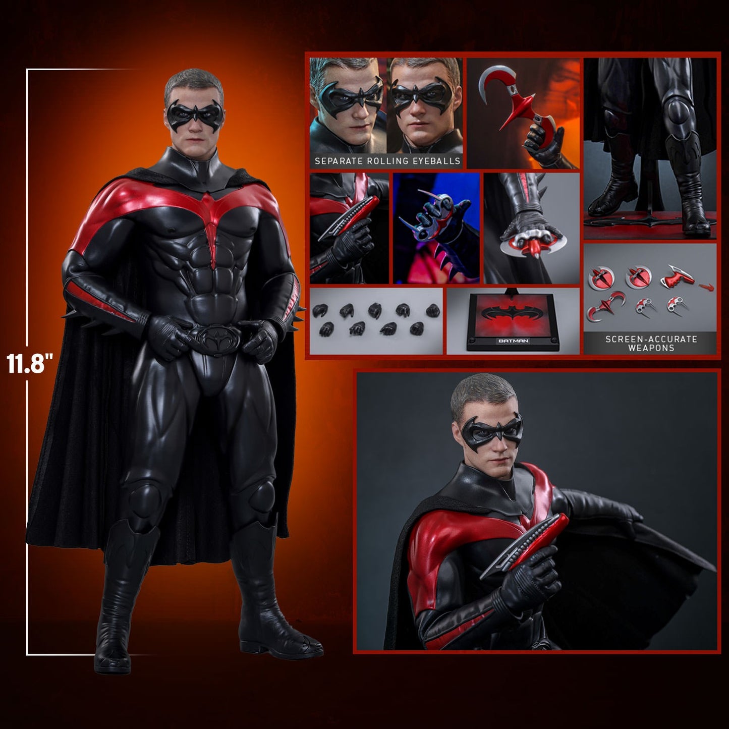 Preoder Hot Toys - MMS787 - Batman & Robin - Robin - 1/6 Scale Collectible Figure