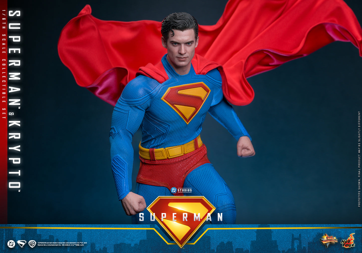 (Preorder) Hot Toys MMS812 Superman™ & Krypto™ 1/6th Scale Collectible Set