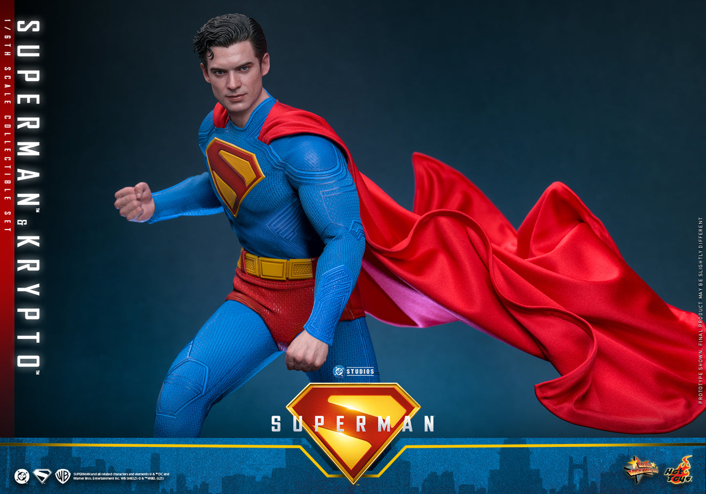 (Preorder) Hot Toys MMS812 Superman™ & Krypto™ 1/6th Scale Collectible Set