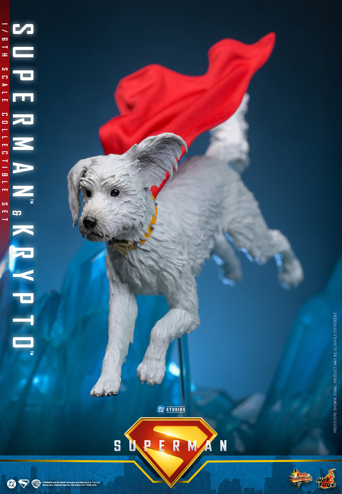 (Preorder) Hot Toys MMS812 Superman™ & Krypto™ 1/6th Scale Collectible Set