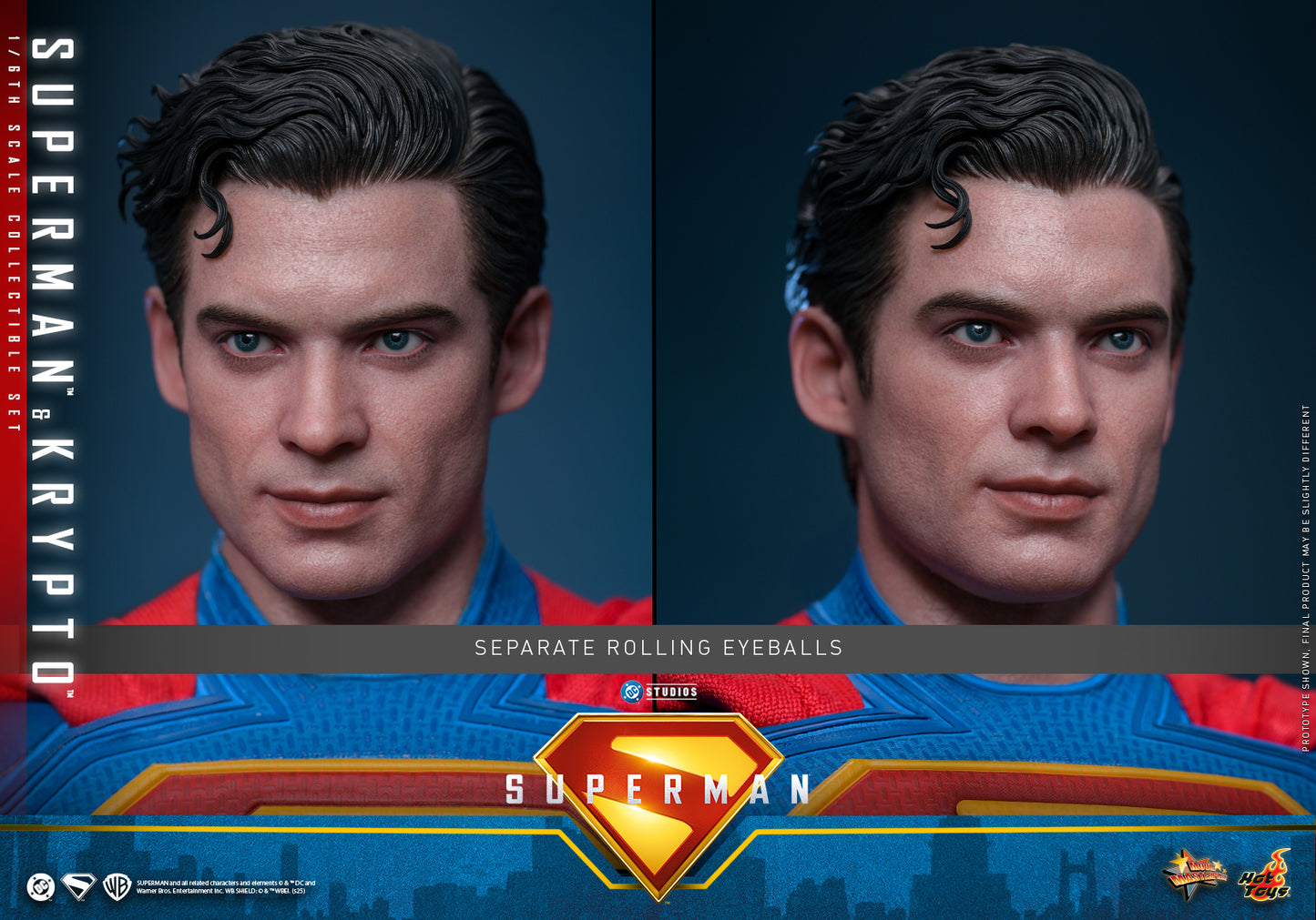 (Preorder) Hot Toys MMS812 Superman™ & Krypto™ 1/6th Scale Collectible Set