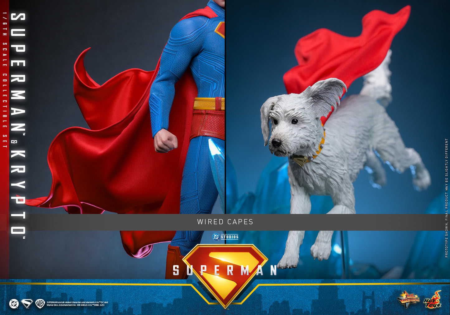 (Preorder) Hot Toys MMS812 Superman™ & Krypto™ 1/6th Scale Collectible Set