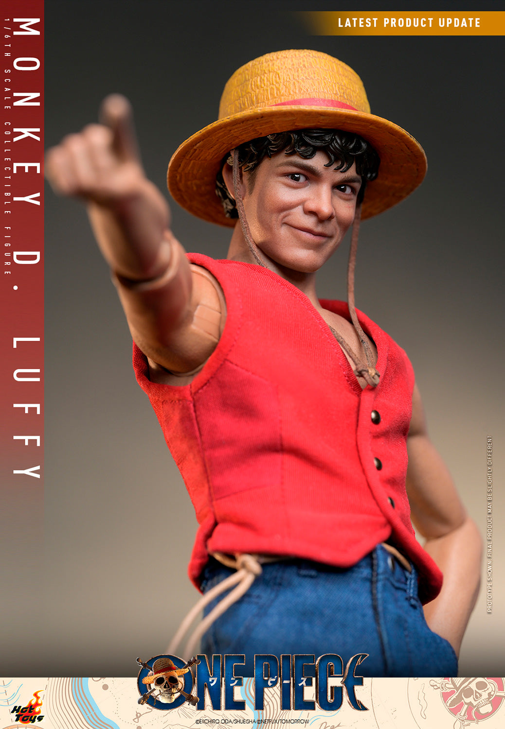 Hot Toys TMS109 One Piece : Monkey D. Luffy Collectible - 1/6th Scale Figure