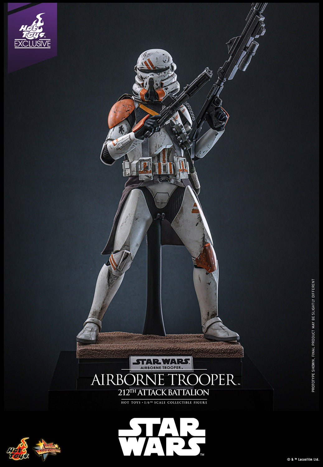 Hot Toys - MMS794 - Star Wars: Episode III Revenge of the Sith - Airborne Trooper (212th Attack Battalion) - 1/6 Scale Collectible Figure