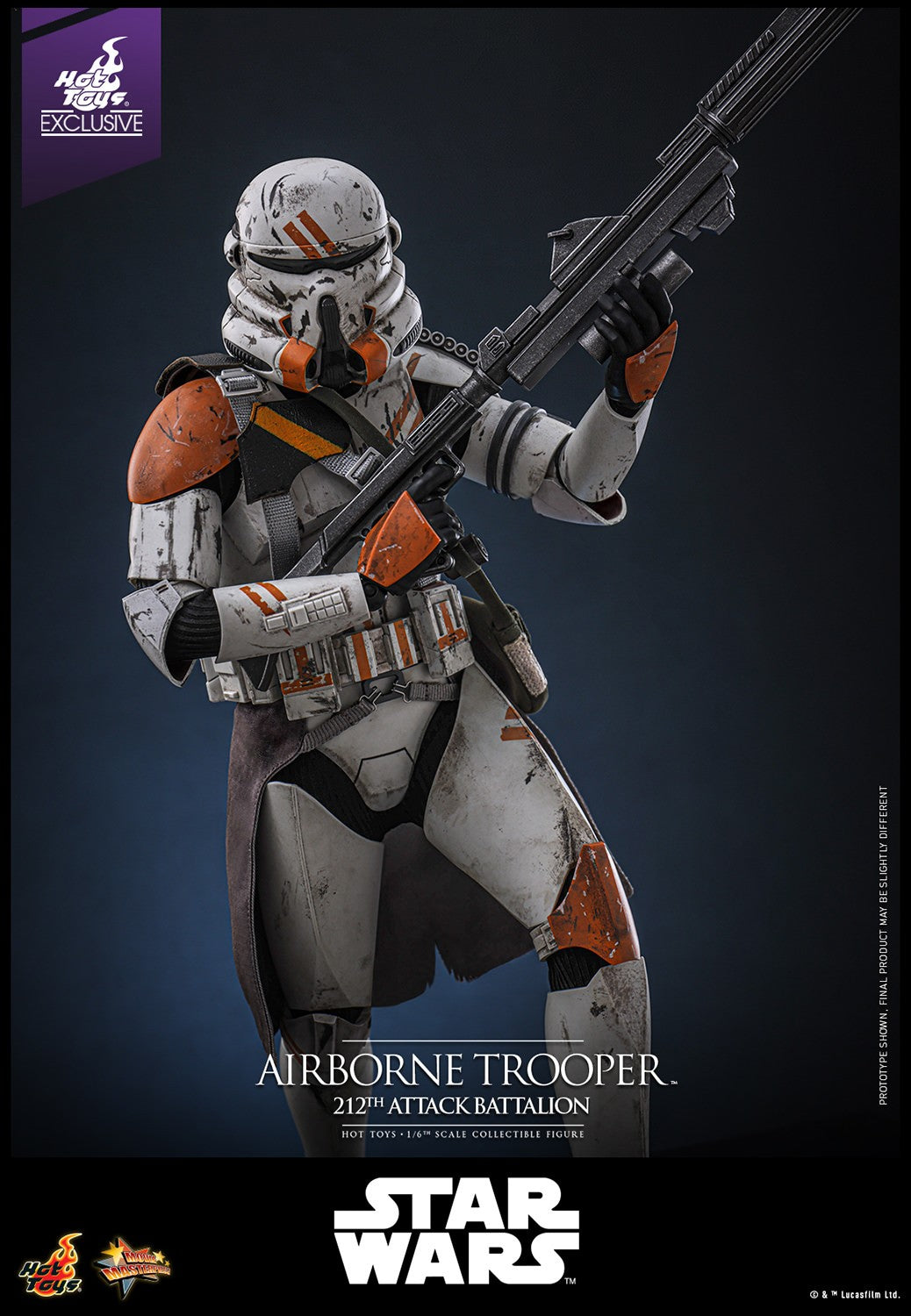 Hot Toys - MMS794 - Star Wars: Episode III Revenge of the Sith - Airborne Trooper (212th Attack Battalion) - 1/6 Scale Collectible Figure