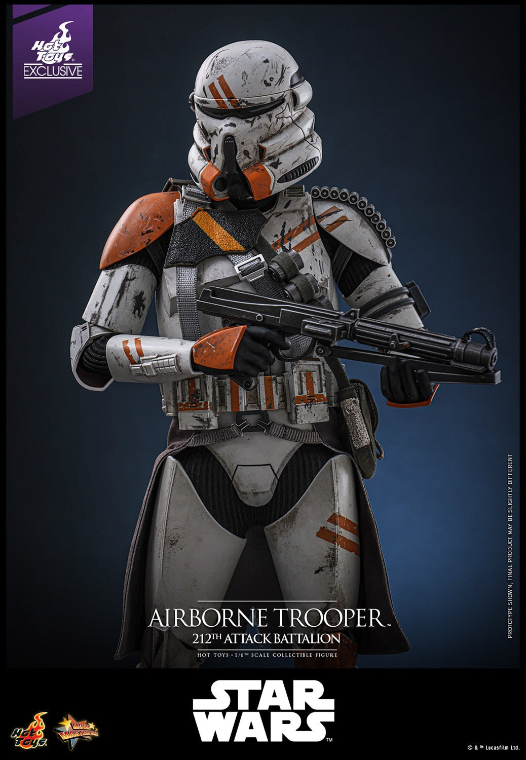 Hot Toys - MMS794 - Star Wars: Episode III Revenge of the Sith - Airborne Trooper (212th Attack Battalion) - 1/6 Scale Collectible Figure