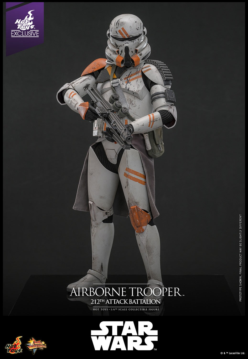 Hot Toys - MMS794 - Star Wars: Episode III Revenge of the Sith - Airborne Trooper (212th Attack Battalion) - 1/6 Scale Collectible Figure