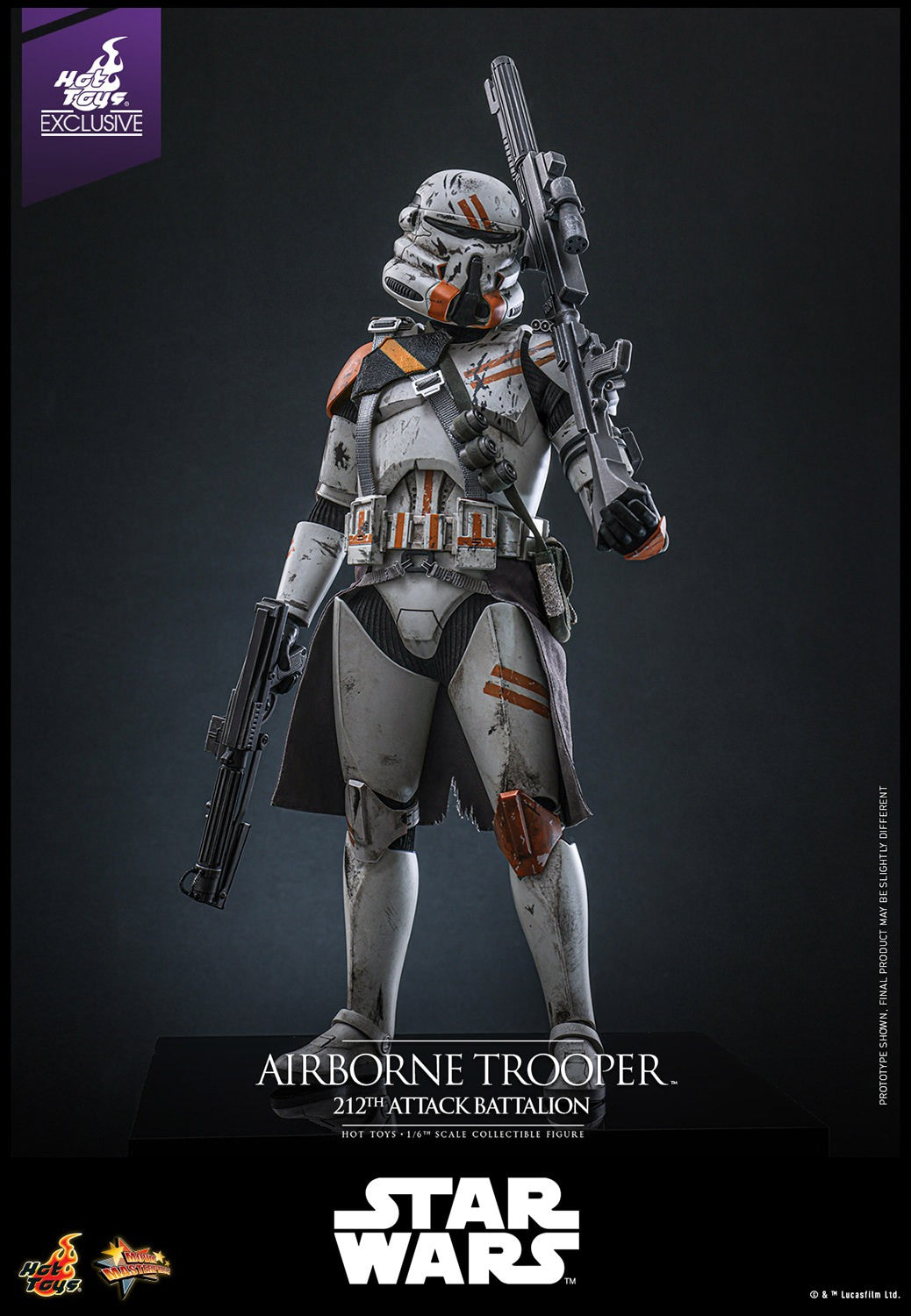 Hot Toys - MMS794 - Star Wars: Episode III Revenge of the Sith - Airborne Trooper (212th Attack Battalion) - 1/6 Scale Collectible Figure