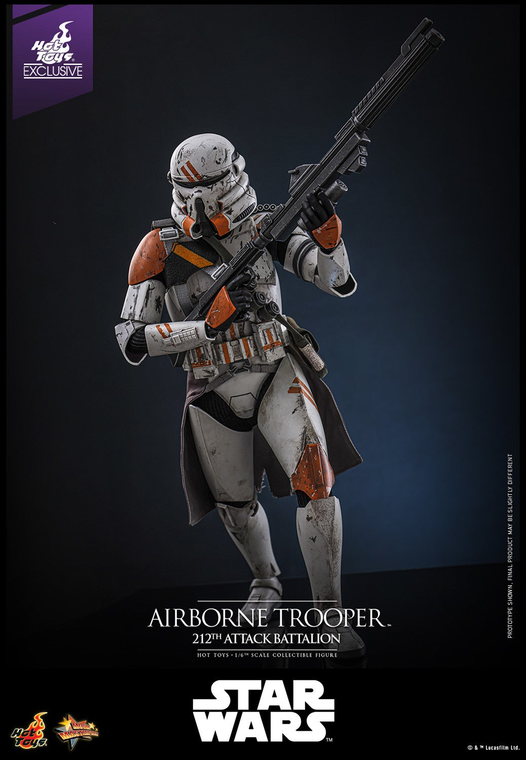 Hot Toys - MMS794 - Star Wars: Episode III Revenge of the Sith - Airborne Trooper (212th Attack Battalion) - 1/6 Scale Collectible Figure
