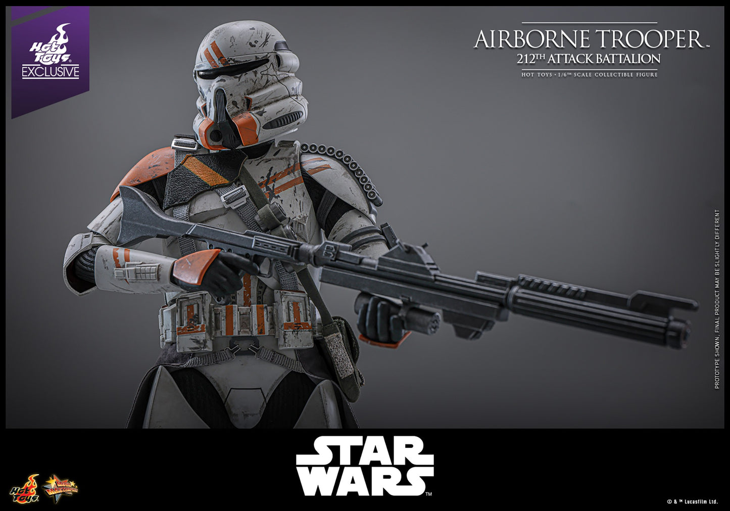 Hot Toys - MMS794 - Star Wars: Episode III Revenge of the Sith - Airborne Trooper (212th Attack Battalion) - 1/6 Scale Collectible Figure