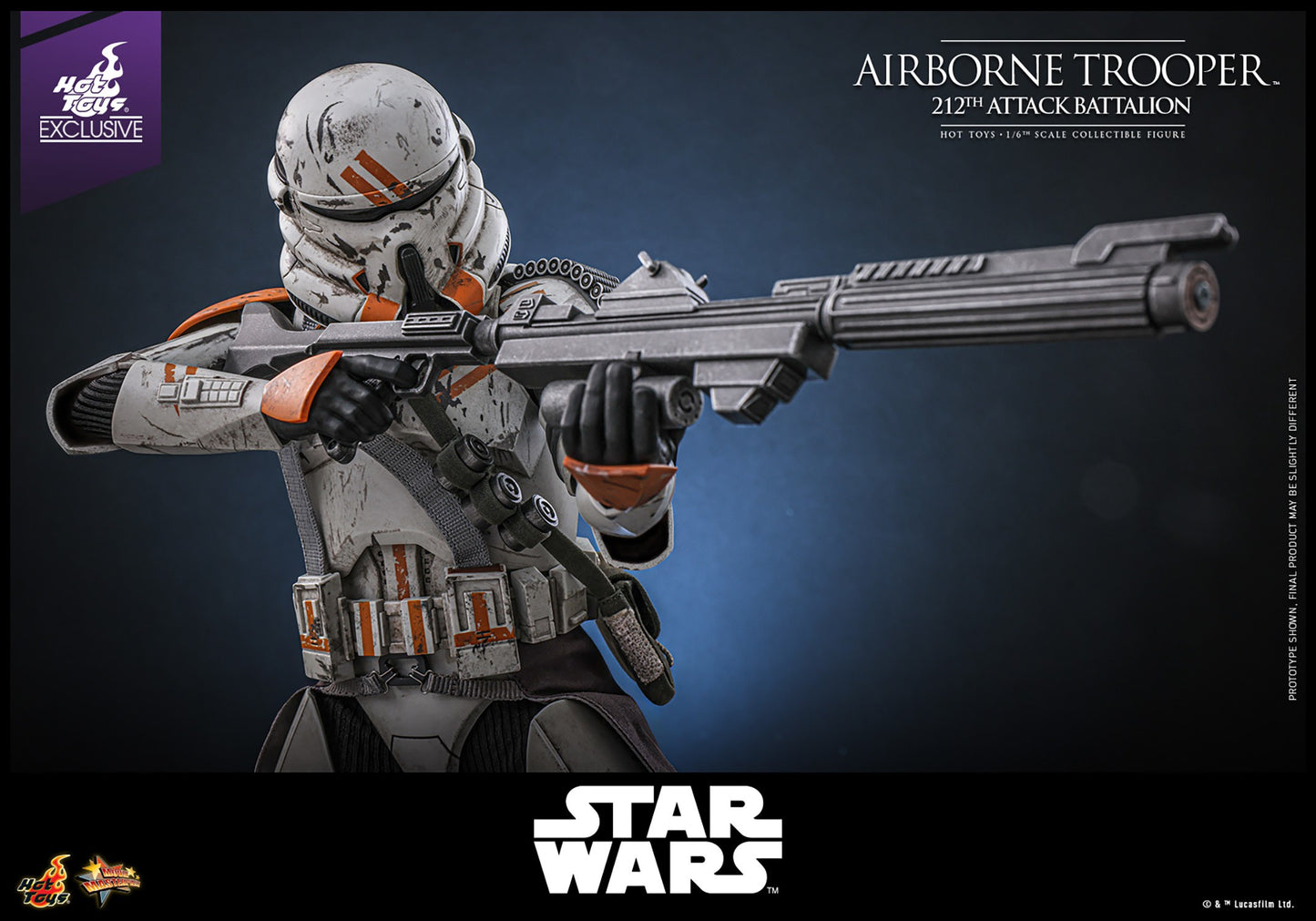 Hot Toys - MMS794 - Star Wars: Episode III Revenge of the Sith - Airborne Trooper (212th Attack Battalion) - 1/6 Scale Collectible Figure