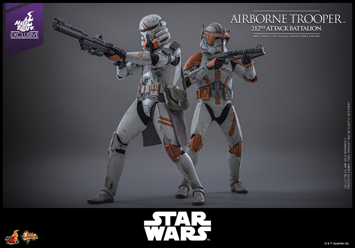 Hot Toys - MMS794 - Star Wars: Episode III Revenge of the Sith - Airborne Trooper (212th Attack Battalion) - 1/6 Scale Collectible Figure