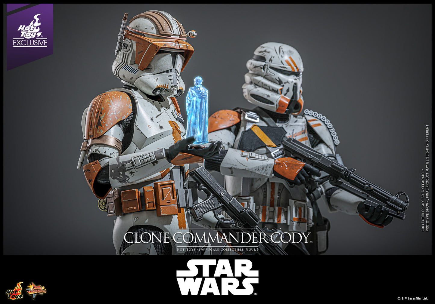 Hot Toys - MMS796 - Star Wars: Episode III Revenge of the Sith - Clone Commander Cody - 1/6 Scale Collectible Figure