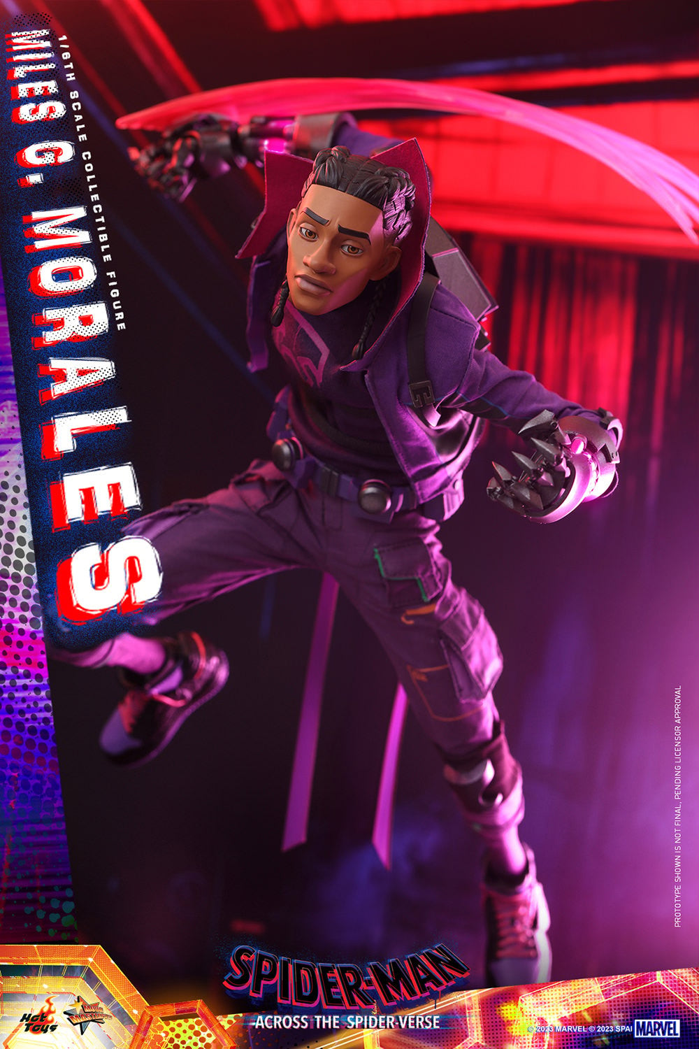 Hot Toys - MMS725B Spiderman Across the Spiderverse Miles G. Morales Special Edition - 1/6 Scale Collectible Figure