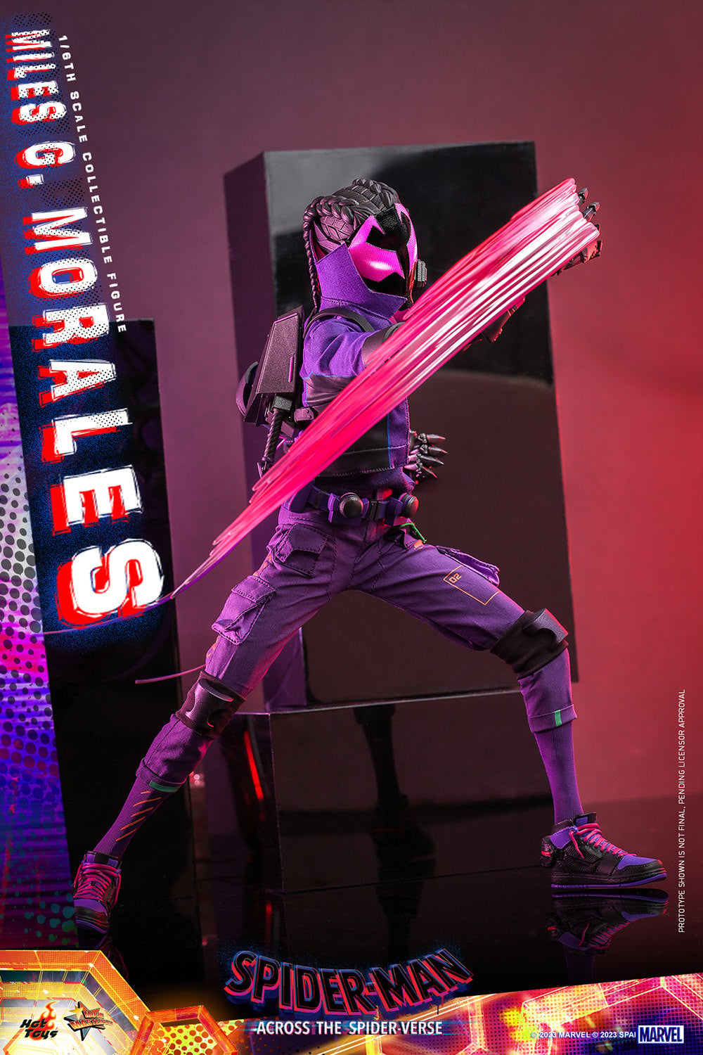 Hot Toys - MMS725B Spiderman Across the Spiderverse Miles G. Morales Special Edition - 1/6 Scale Collectible Figure