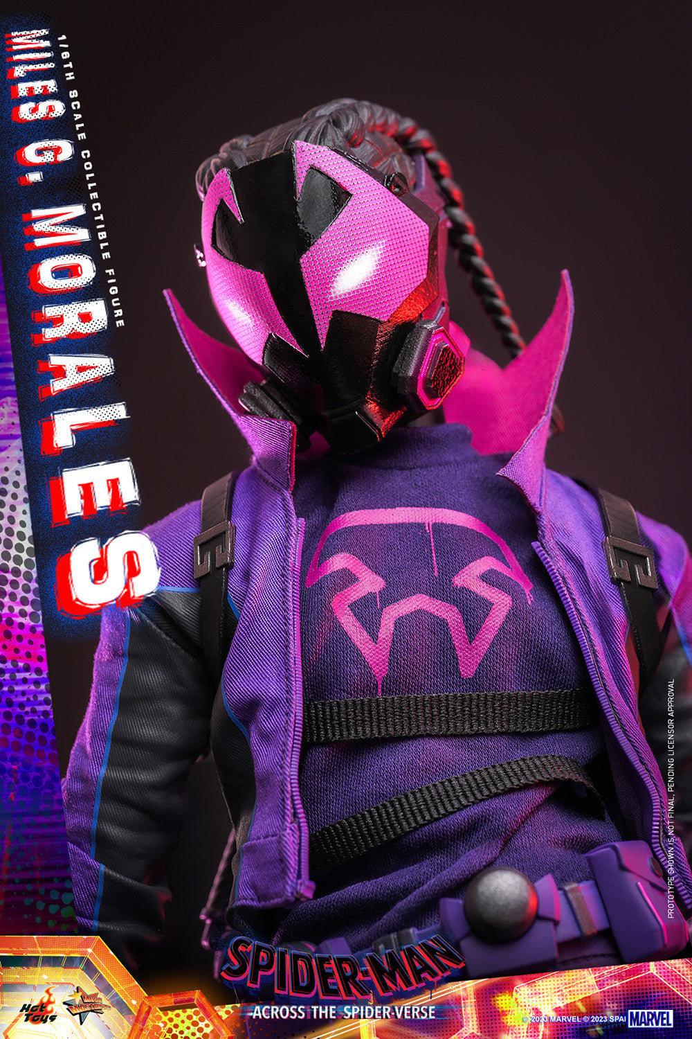 Hot Toys - MMS725B Spiderman Across the Spiderverse Miles G. Morales Special Edition - 1/6 Scale Collectible Figure