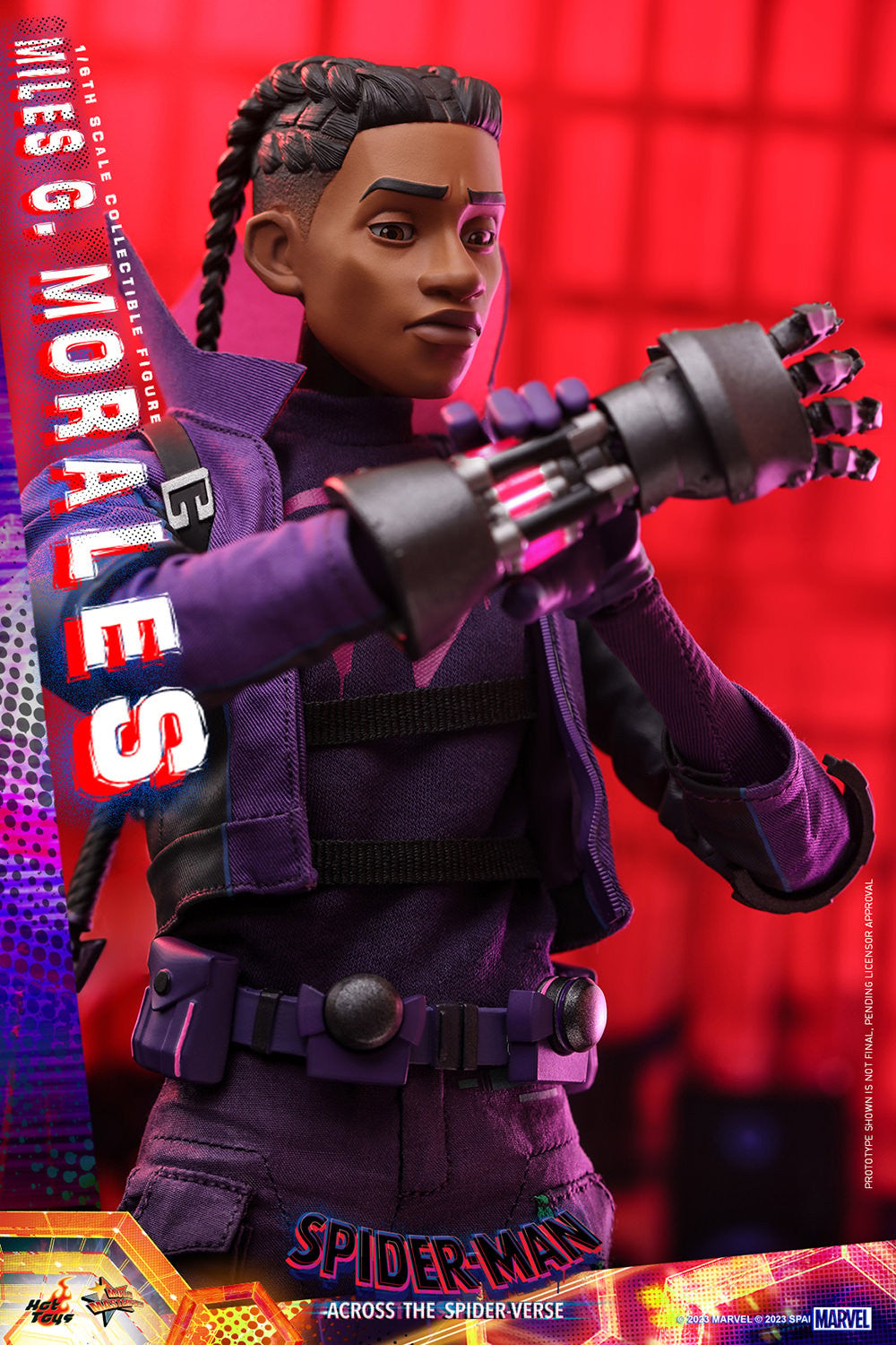 Hot Toys - MMS725B Spiderman Across the Spiderverse Miles G. Morales Special Edition - 1/6 Scale Collectible Figure