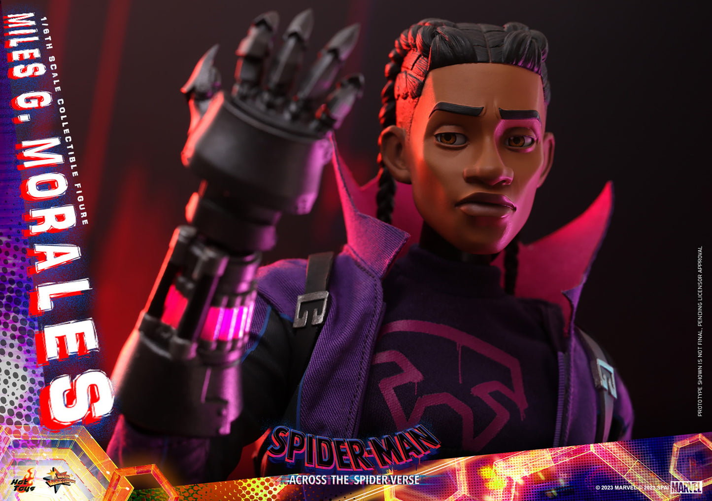 Hot Toys - MMS725B Spiderman Across the Spiderverse Miles G. Morales Special Edition - 1/6 Scale Collectible Figure