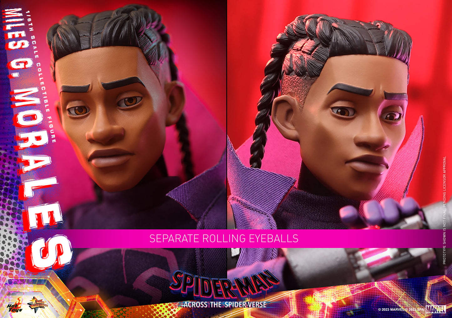Hot Toys - MMS725B Spiderman Across the Spiderverse Miles G. Morales Special Edition - 1/6 Scale Collectible Figure