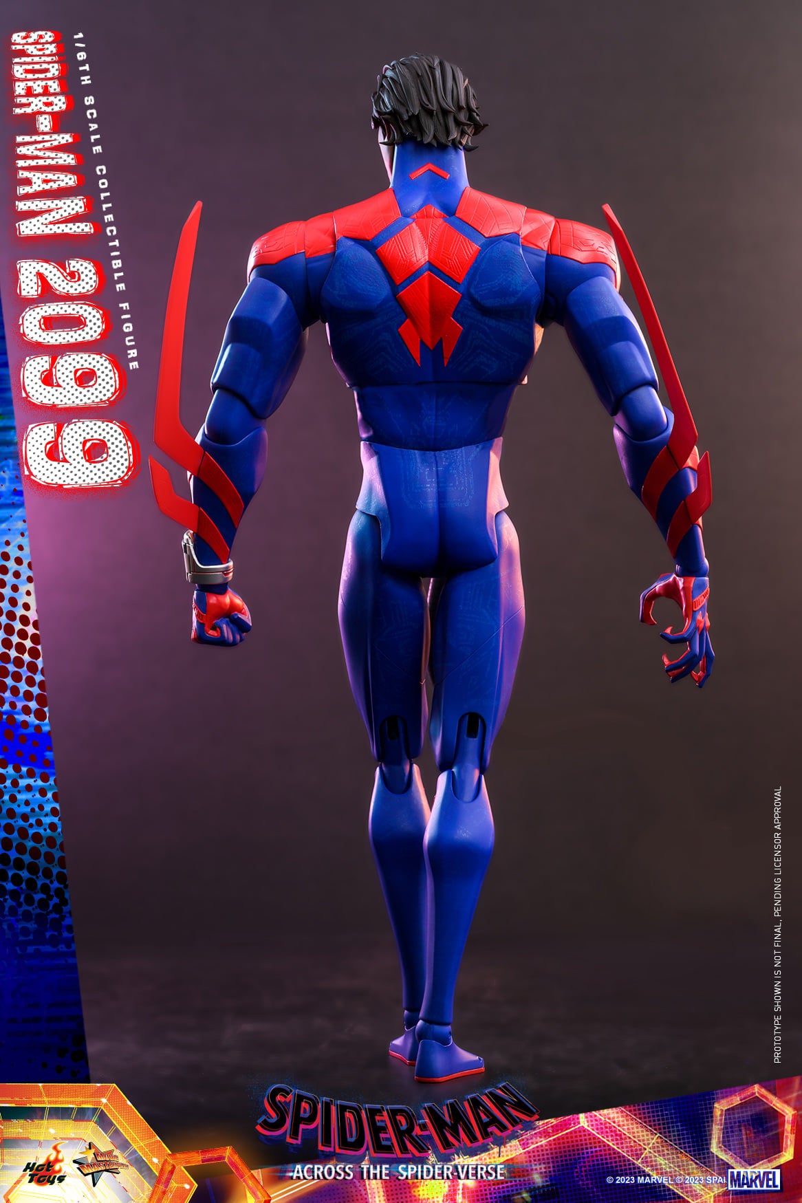 Hot Toys MMS711 Spiderman Across The Spiderverse : Spider Man 2099 - 1/6 Scale Collectible Figure