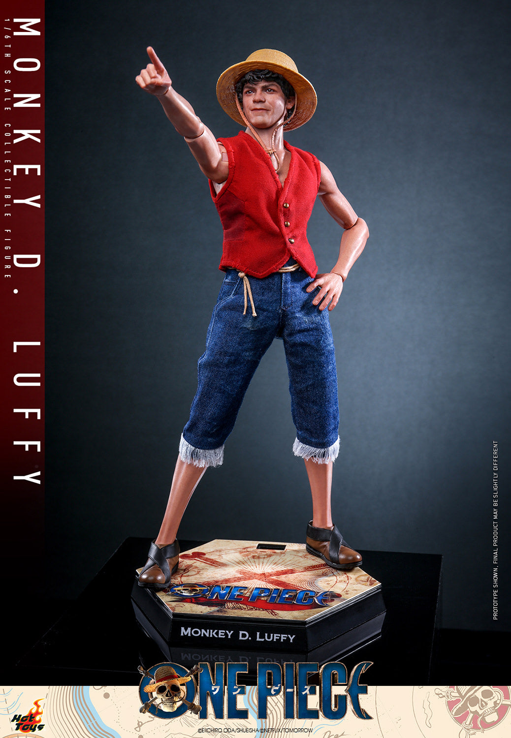 Hot Toys TMS109 One Piece : Monkey D. Luffy Collectible - 1/6th Scale Figure