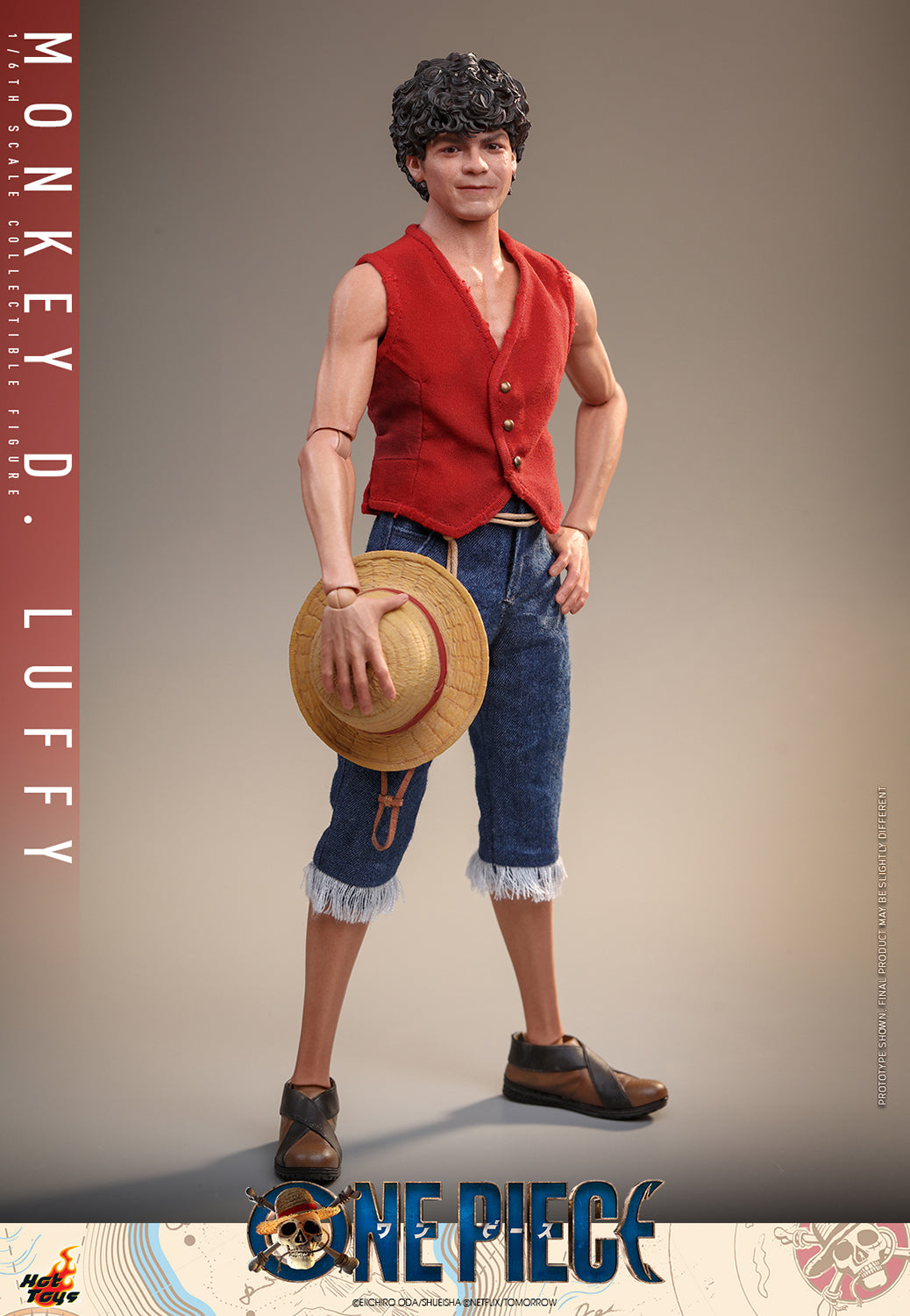 Hot Toys TMS109 One Piece : Monkey D. Luffy Collectible - 1/6th Scale Figure