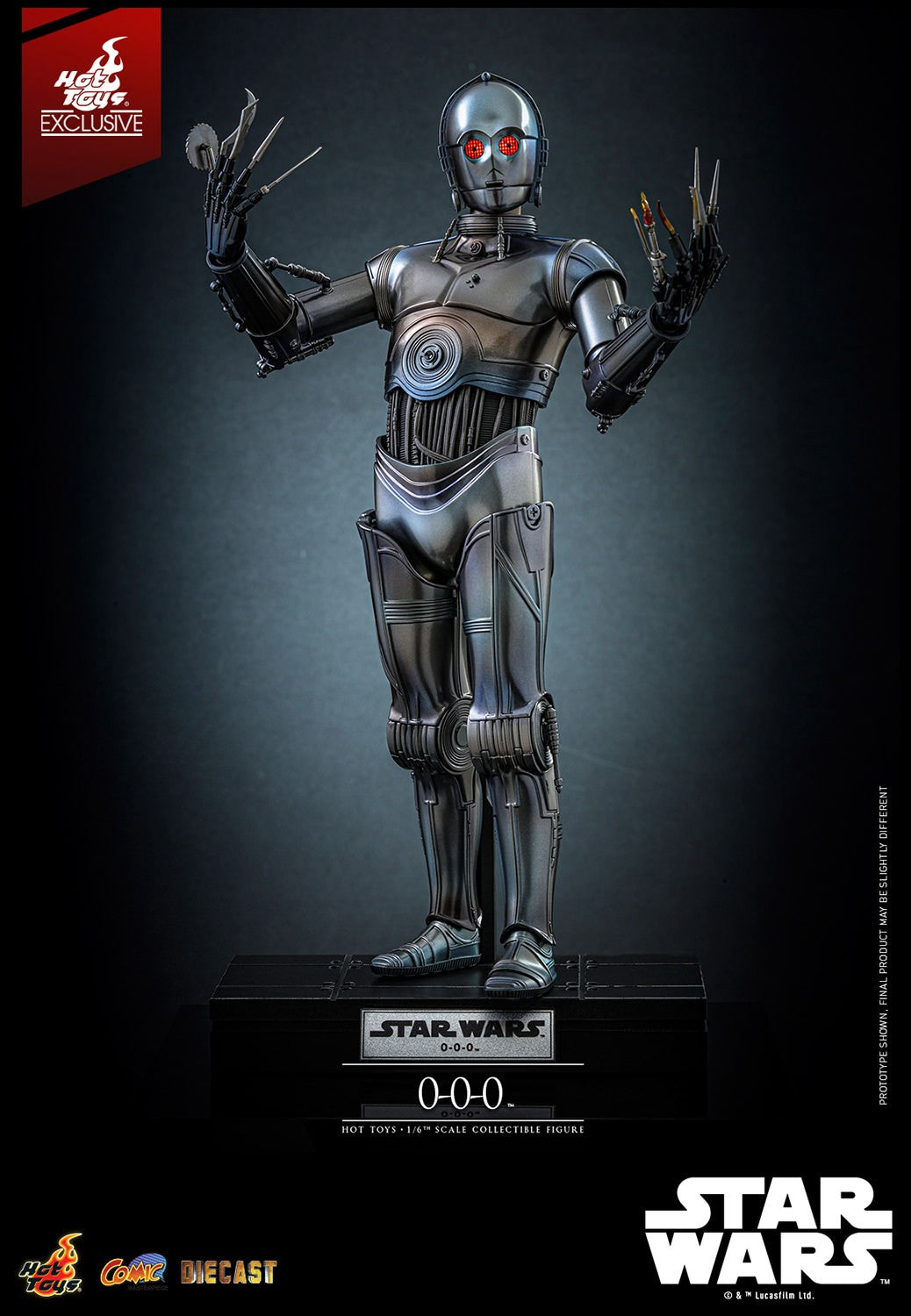 Hot Toys CMS016D58 Star Wars [0-0-0]1/6th Scale Collectible Figure (Limited Edition)