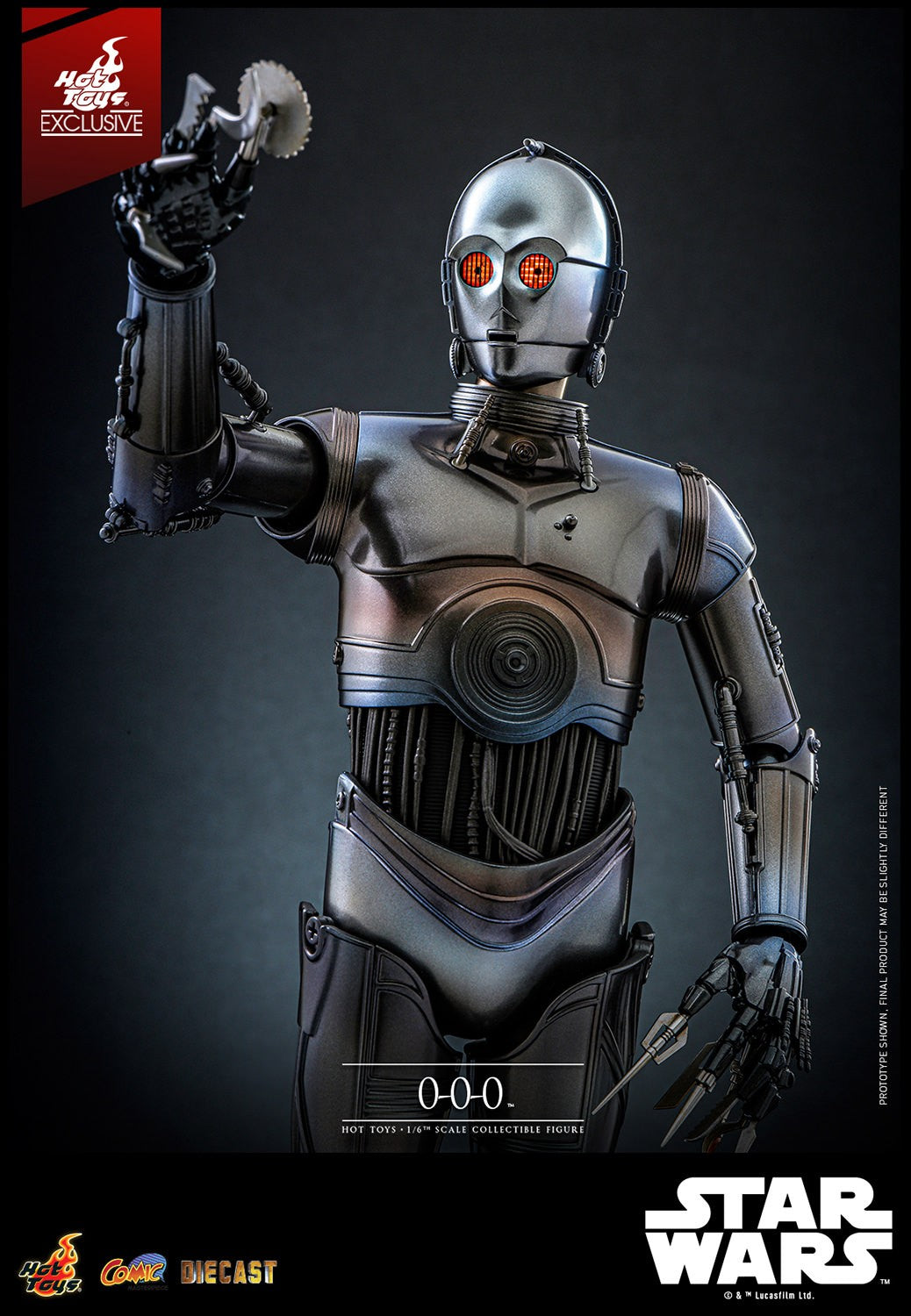 Hot Toys CMS016D58 Star Wars [0-0-0]1/6th Scale Collectible Figure (Limited Edition)