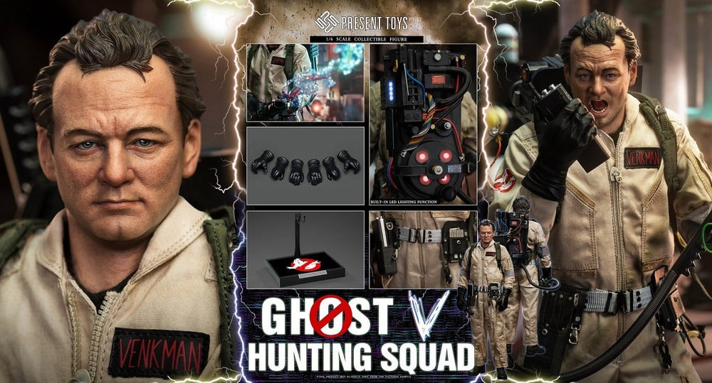 Present Toys PT-SP57 Ghost Busters [Hunting Squad V] 1/6 Scale Collectible Figure