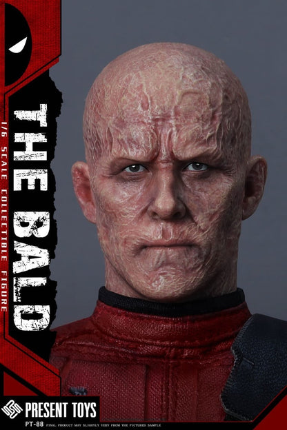 Present Toys PT-SP88 [The Bald Head Sculpt for HT Deadpool] 1/6 Scale Collectible Figure