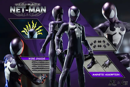 DBToys X Gin Studio [Ultimate Netman] (Black Symbiote) 1/12 Scale Collectible Figure