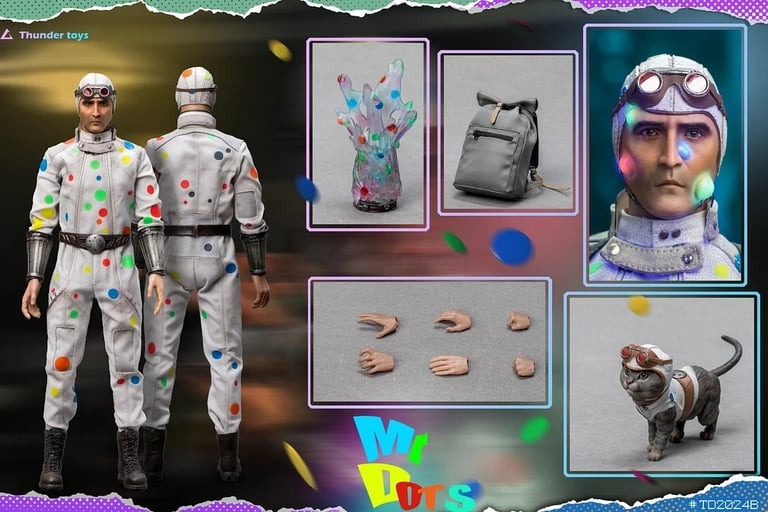 Thunder Toys Td2024 Suicide Squad [Polka-Dot Man Luxury Version] 1/6 Scale Collectible Figure