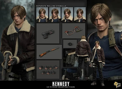 MTTOYS 017 Resident Evil Biohazard [Leon] Reissue 1/6 Scale Collectible Figure
