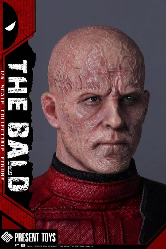 Present Toys PT-SP88 [The Bald Head Sculpt for HT Deadpool] 1/6 Scale Collectible Figure