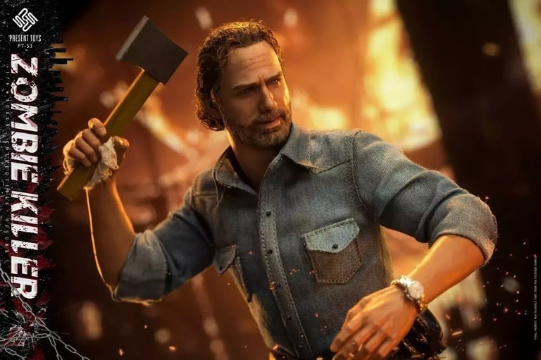 Present Toys PT-SP53 The Walking Dead [Rick Grimes] (Rooted Hair) 1/6 Scale Collectible Figure