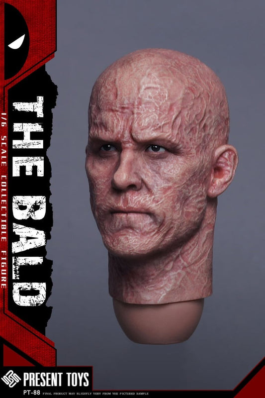 Present Toys PT-SP88 [The Bald Head Sculpt for HT Deadpool] 1/6 Scale Collectible Figure