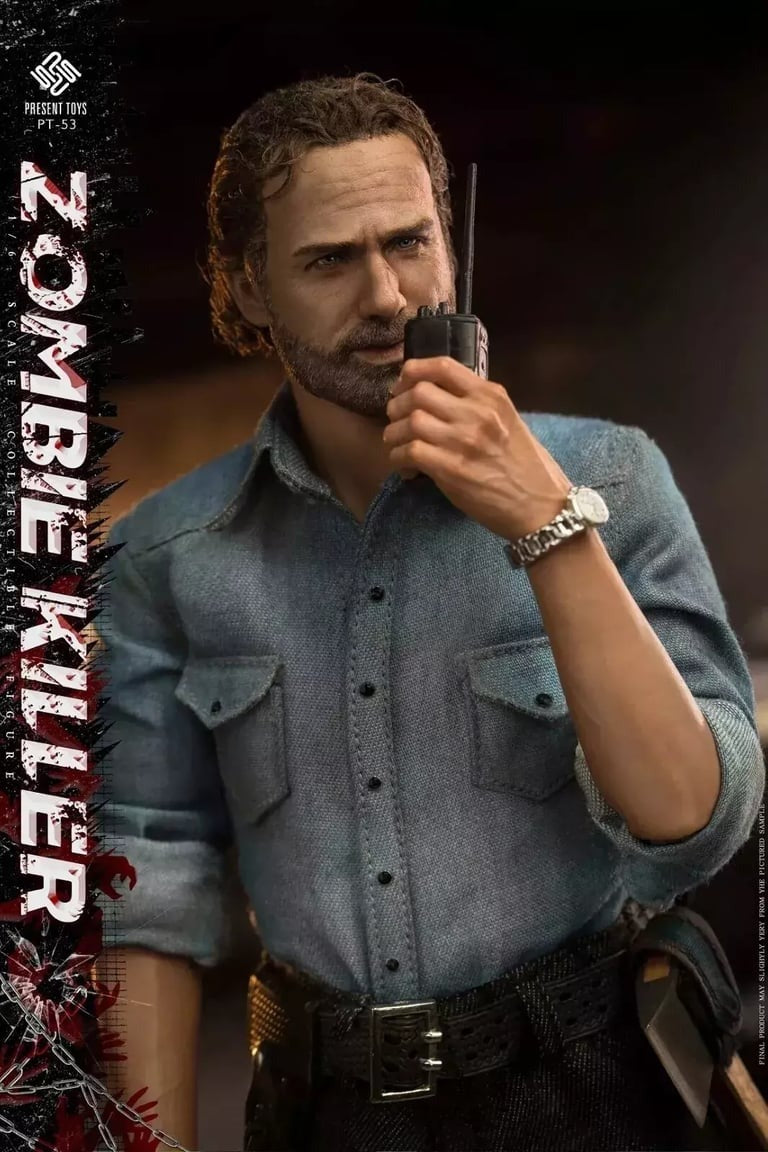 Present Toys PT-SP53 The Walking Dead [Rick Grimes] (Rooted Hair) 1/6 Scale Collectible Figure