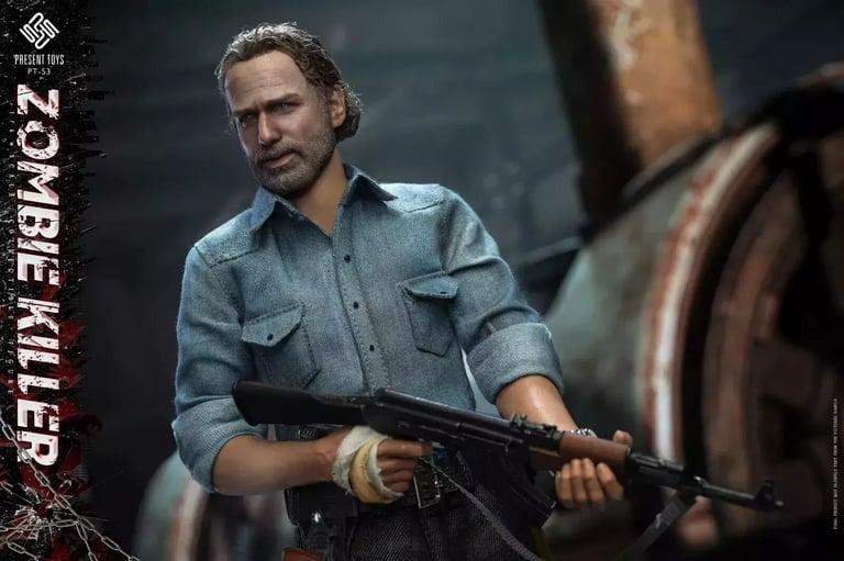 Present Toys PT-SP53 The Walking Dead [Rick Grimes] (Rooted Hair) 1/6 Scale Collectible Figure