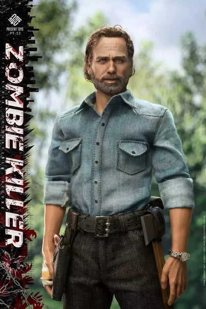 Present Toys PT-SP53 The Walking Dead [Rick Grimes] (Rooted Hair) 1/6 Scale Collectible Figure
