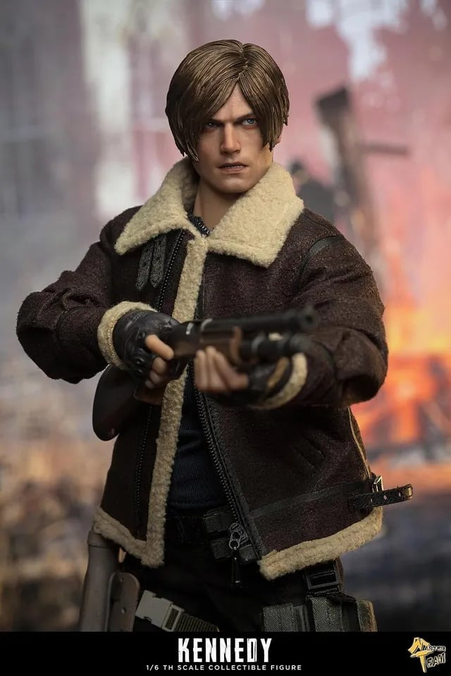 MTTOYS 017 Resident Evil Biohazard [Leon] Reissue 1/6 Scale Collectible Figure