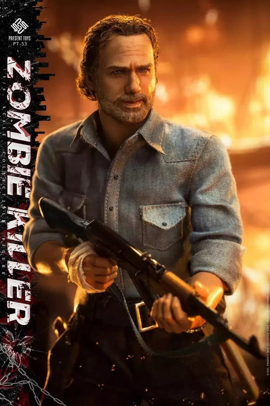 Present Toys PT-SP53 The Walking Dead [Rick Grimes] (Rooted Hair) 1/6 Scale Collectible Figure