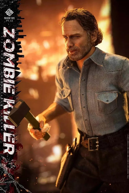 Present Toys PT-SP53 The Walking Dead [Rick Grimes] (Rooted Hair) 1/6 Scale Collectible Figure