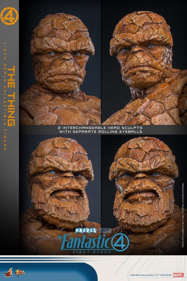 (Preorder) Hot Toys MMS813B The Fantastic Four: First Steps [The Thing] (Special Edition) 1/6th Scale Collectible Figure