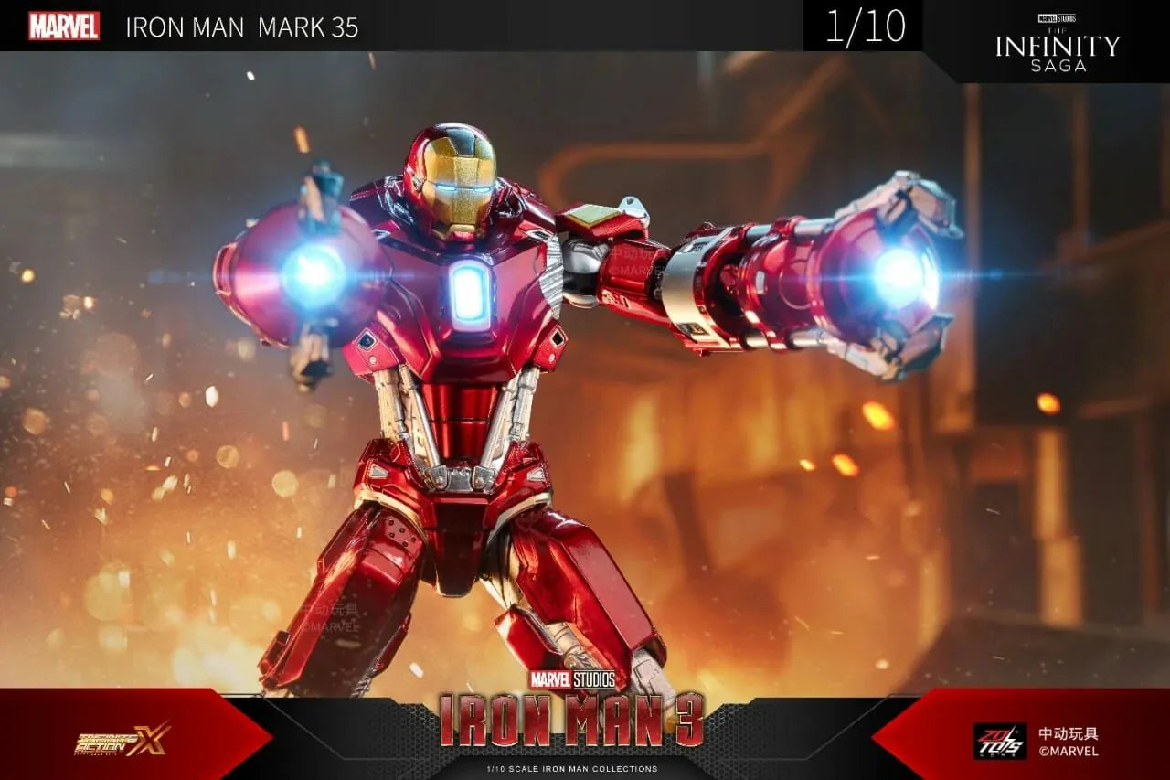 ZD Toys Ironman 3 [Ironman Mark 35] 1:6 Scale Collectible Figure